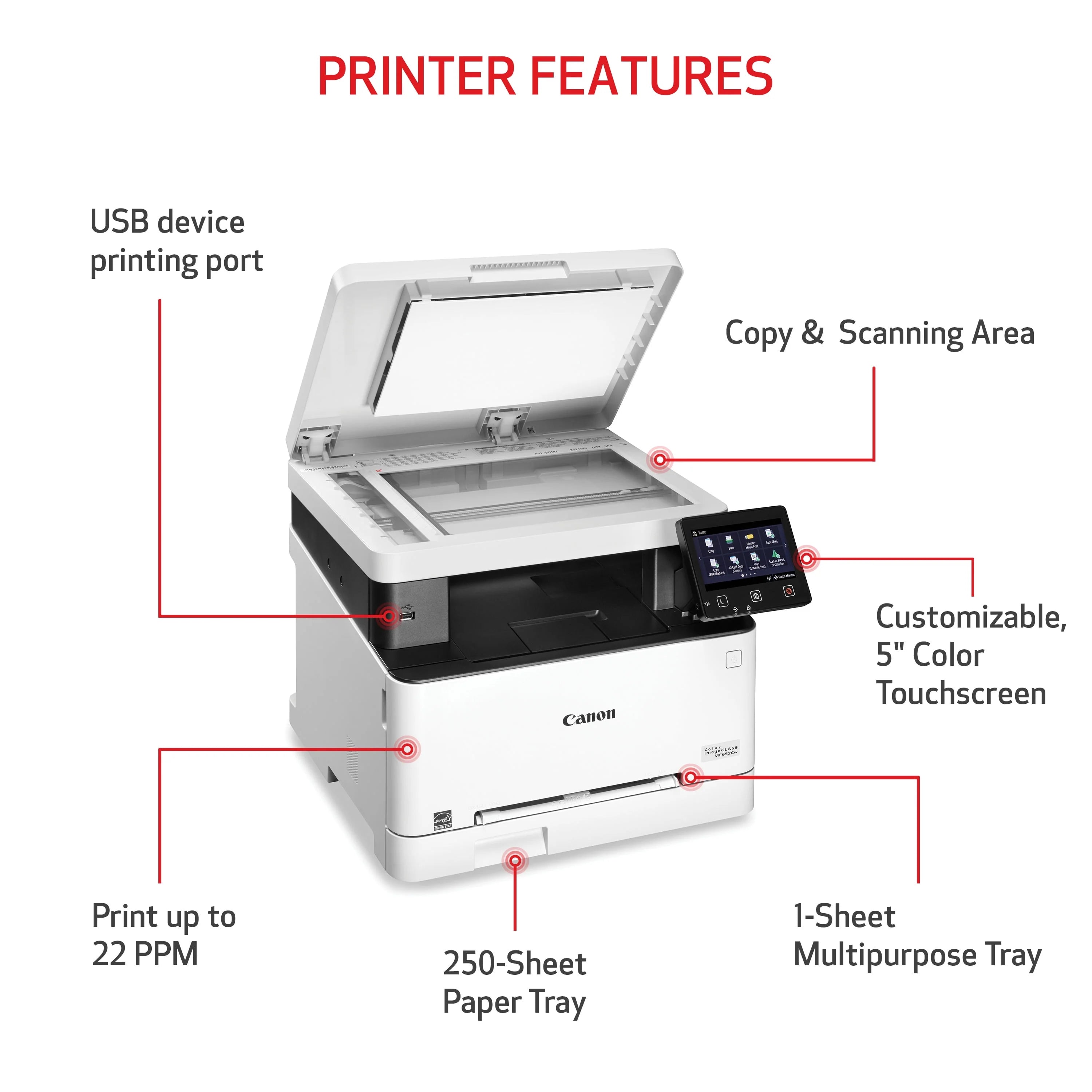Wireless Multifunction Laser Printer Q139