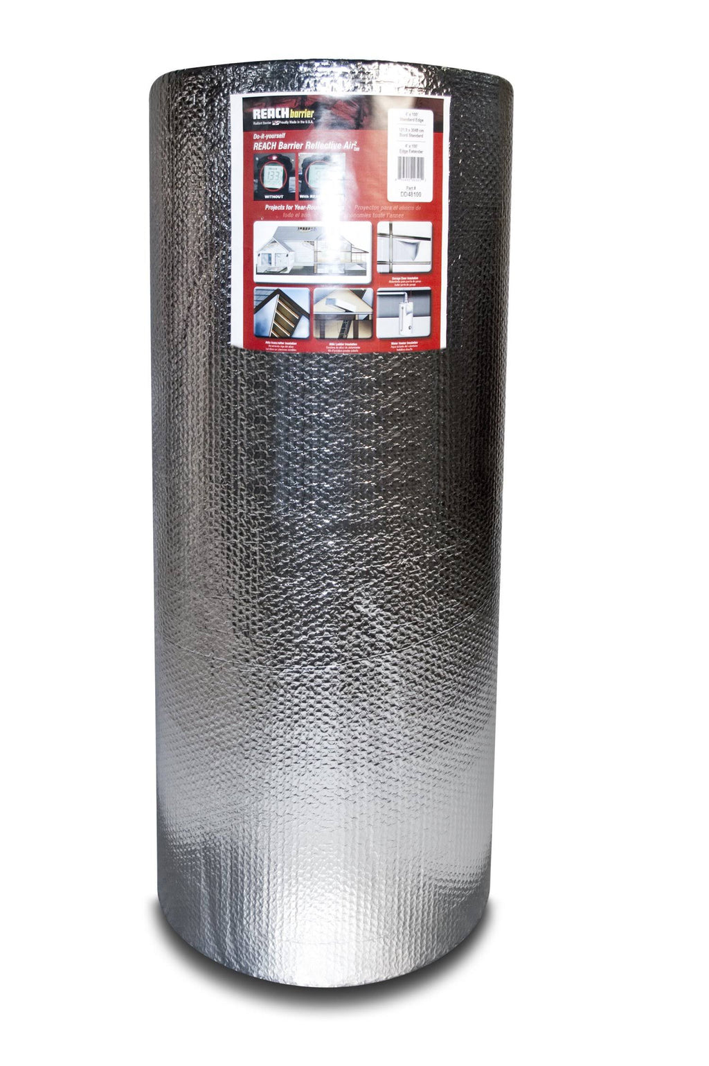 Double Reflective Polyethylene Insulation Roll, 4 x 100 A62396
