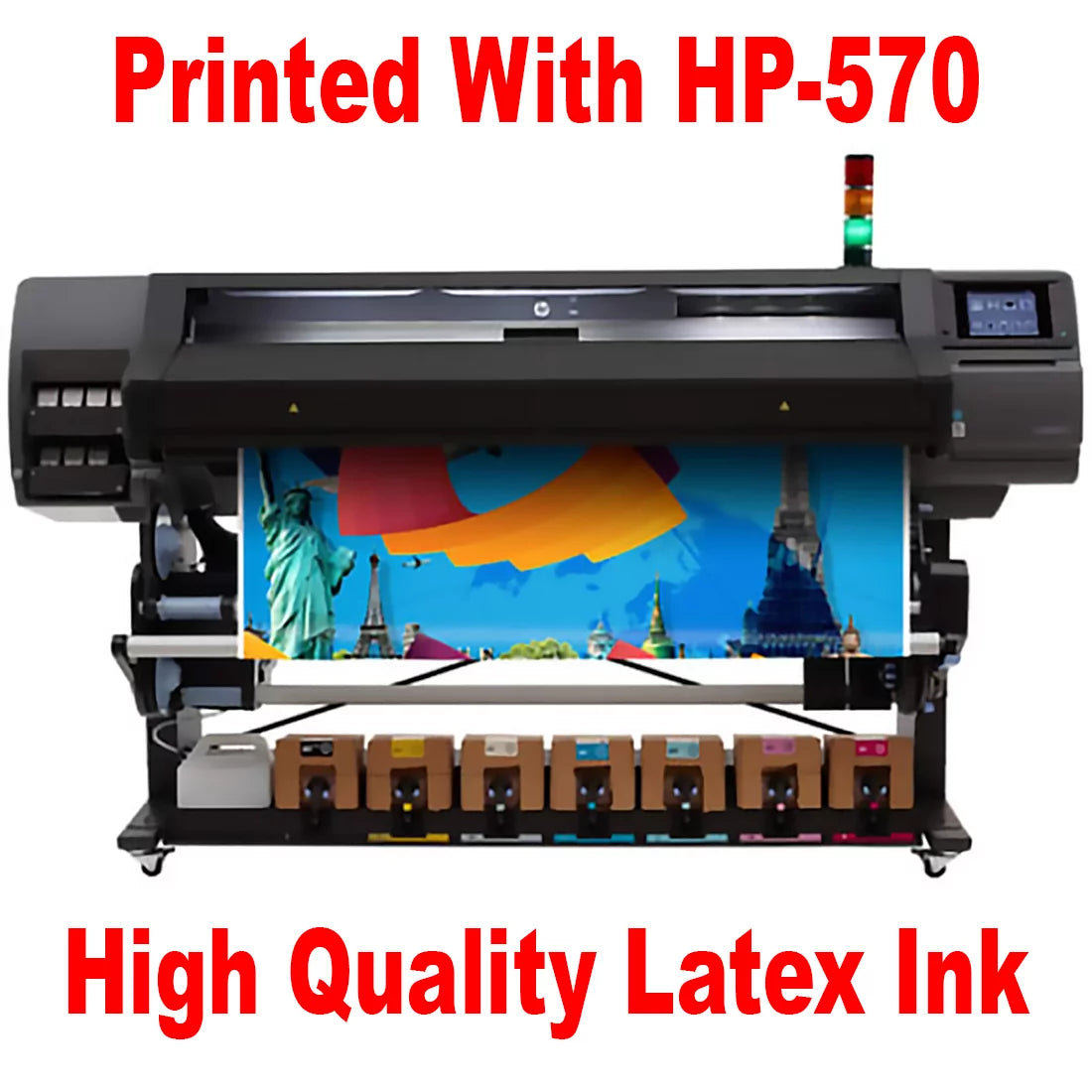 13 oz Vinyl Banner With Metal Grommets G104