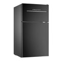 3.1 CU' Mini Fridge with Freezer, 2-Door Compact Refrigerator, Silver L189435