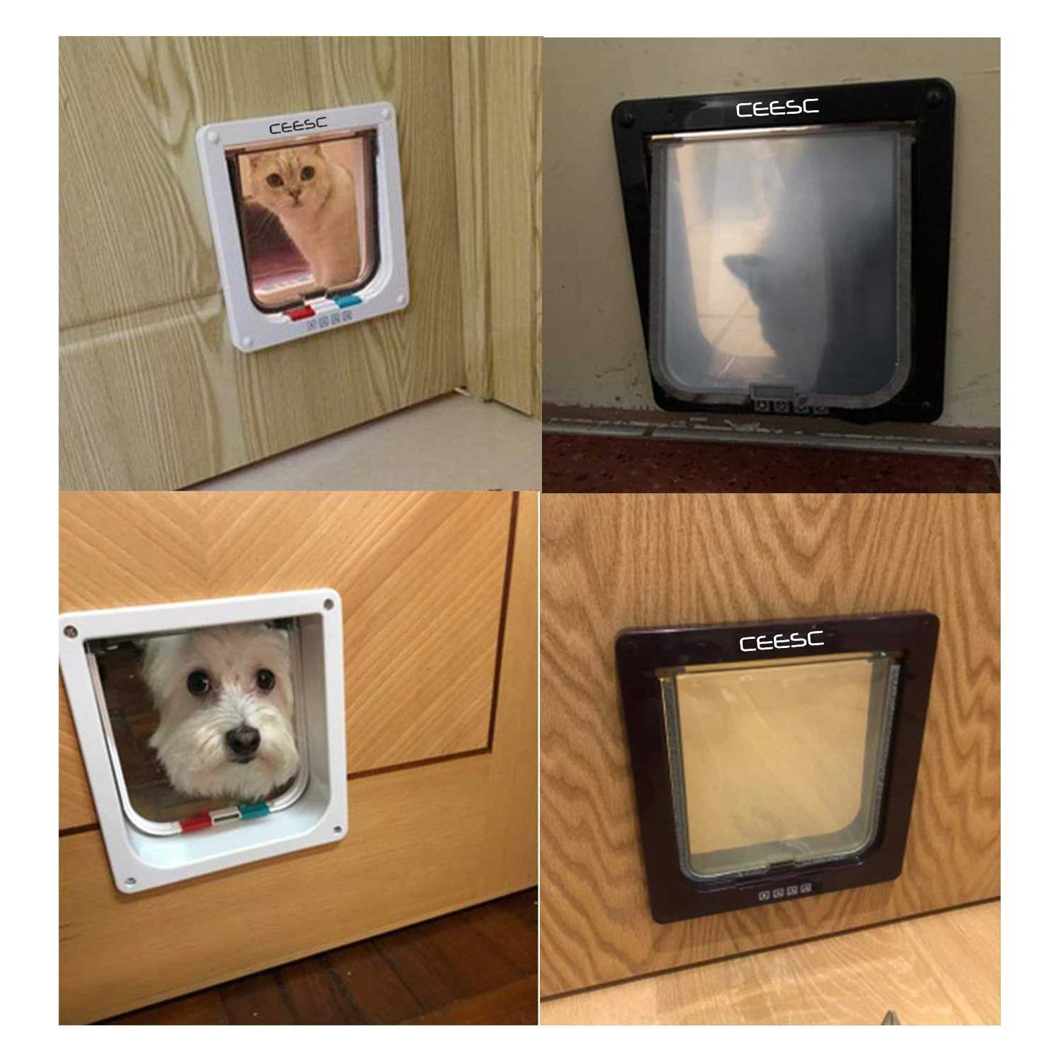 Extra Large Cat Door 4 Way Locking D132706