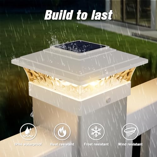 12 Pack Solar Post Cap Lights for 4x4 Posts M589