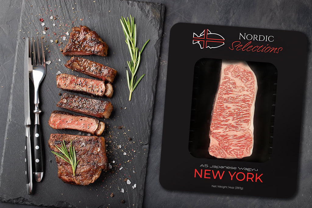 Japanese Wagyu New York Strip Steak 14oz K6002