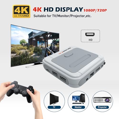 Retro Game Console with 65000+ Games and 70+ Emulators E63501