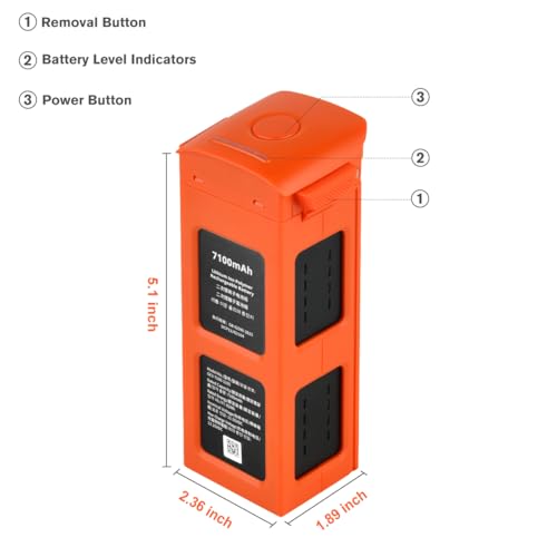 7100mAh 11.55V Intelligent Battery for EVO II Drones E177