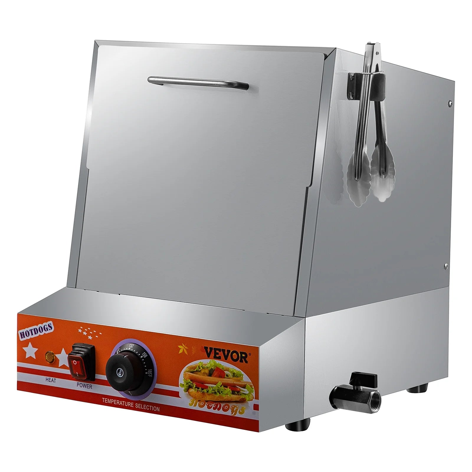 36L Stainless Steel Hot Dog Steamer R55693
