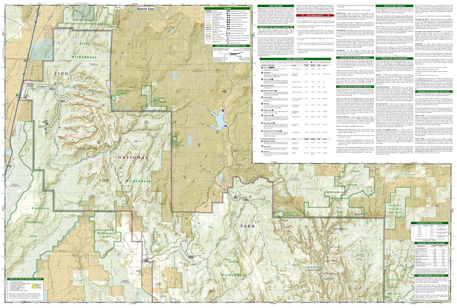 Zion National Park Map R276675