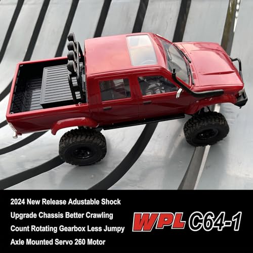 1/16 Scale Remote Control Off Road Rock Crawler 4x4 Pickup RTR B274987