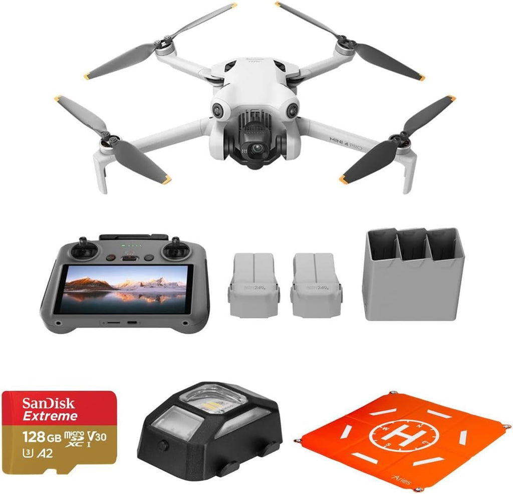 DJI Mini 4 Pro Drone Fly More Combo with Accessory Kit X402624