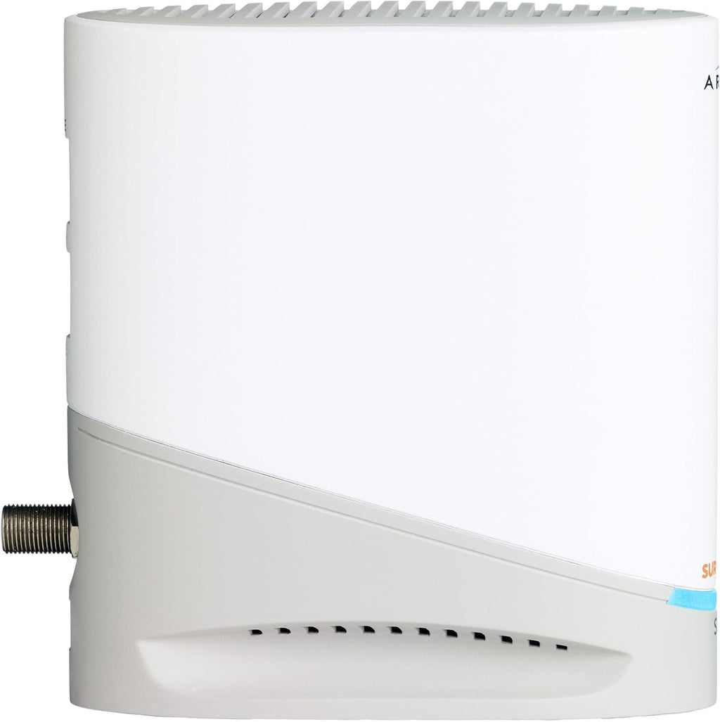 White Cable Modem with 2.5 Gbps Ports T890