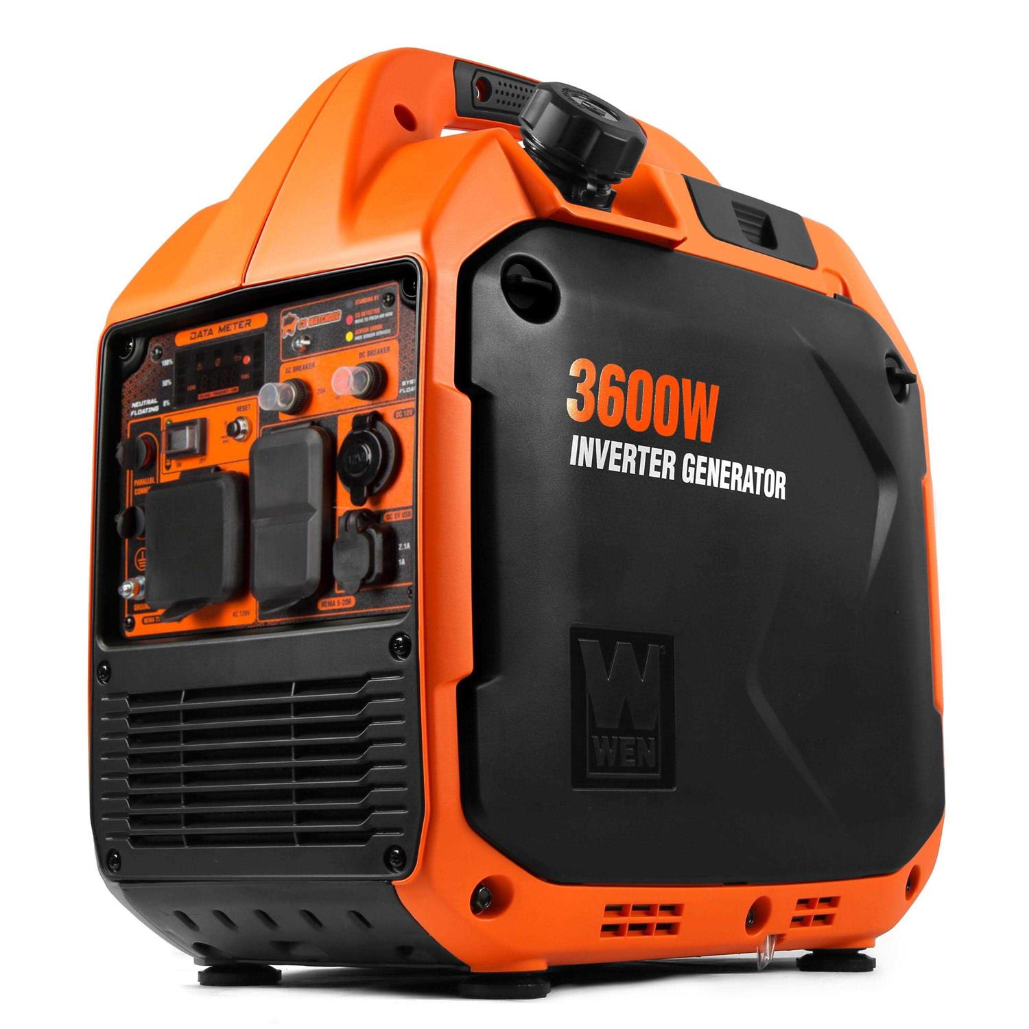 3600-Watt Portable Inverter Generator with Fuel Shut Off I34725