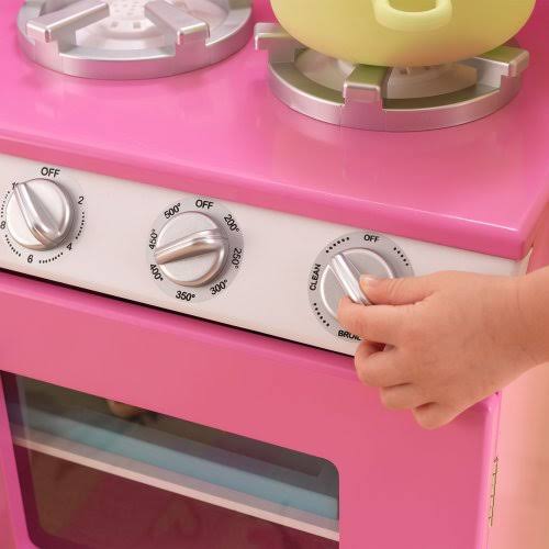 Pink Retro Kitchen and Refrigerator Y7017