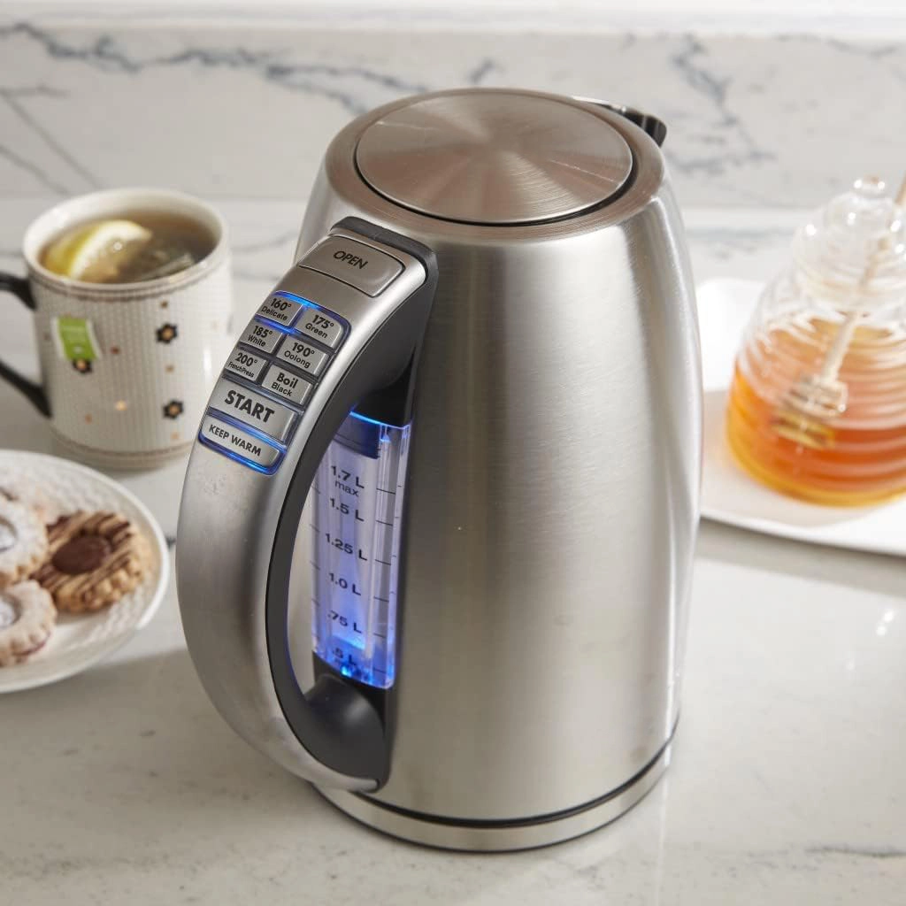 1.7-Liter Stainless Steel Cordless Electric Kettle B96629