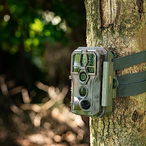 48MP 1296p Trail Camera with 100ft Night Vision L7275