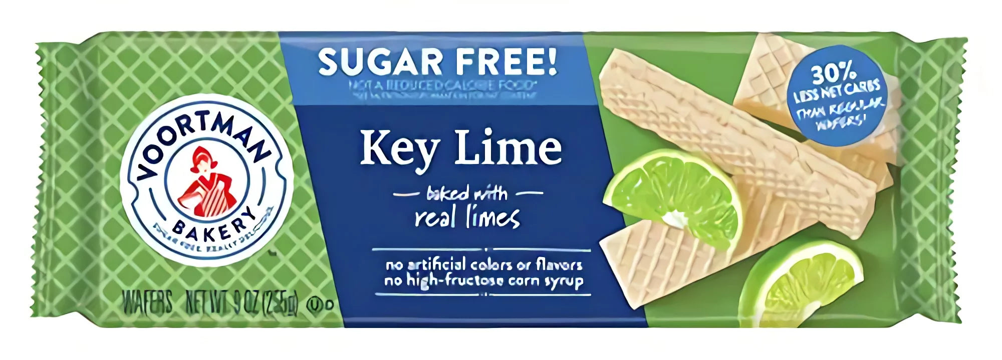 Sugar Free Key Lime Wafers, 9 oz., Pack of 4 D147