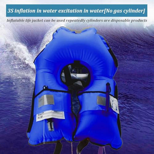 3-Pack Automatic Inflatable Life Jacket with CO2 Inflation T852