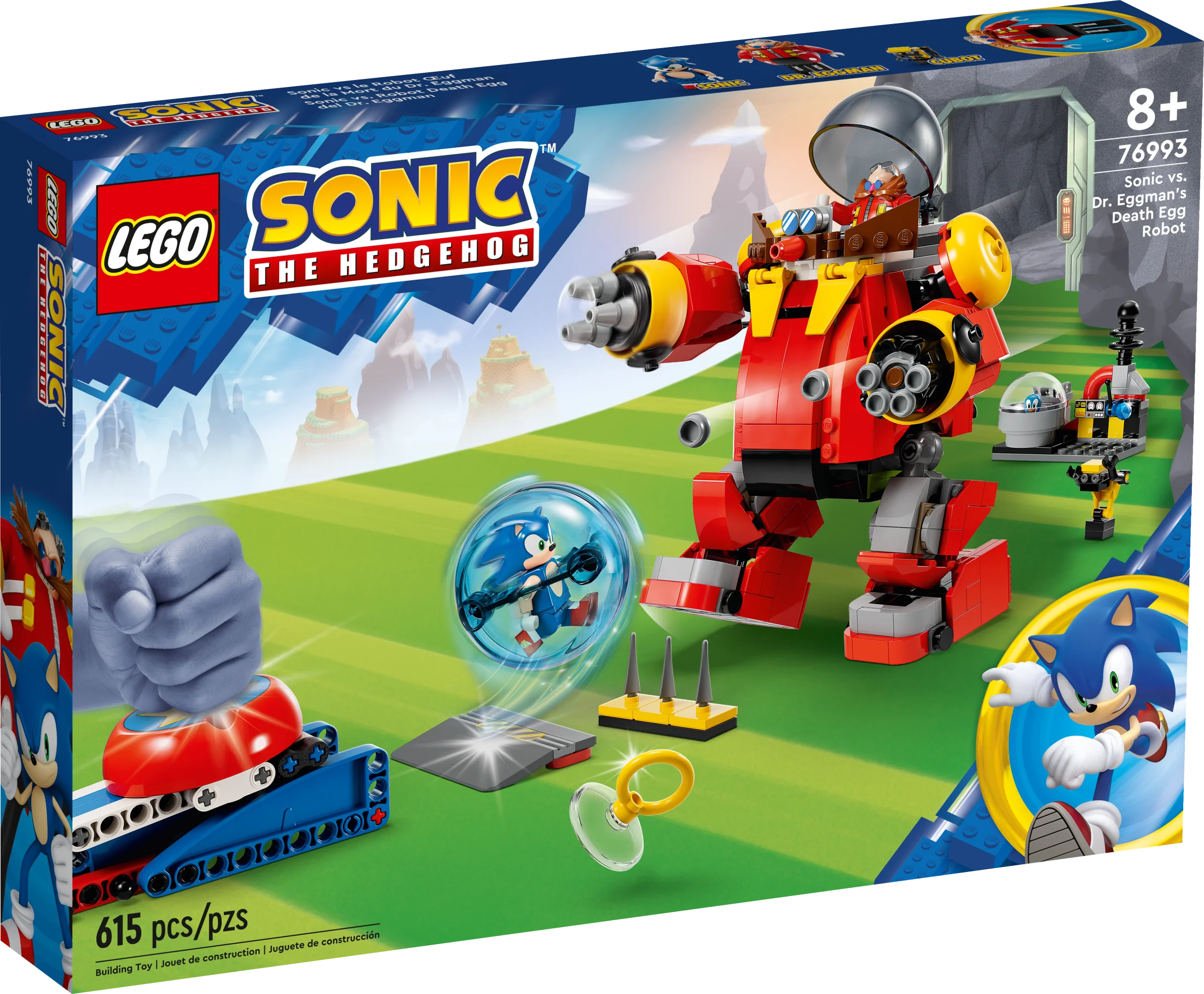 LEGO Sonic the Hedgehog Building Toy with 6 Figures K822218