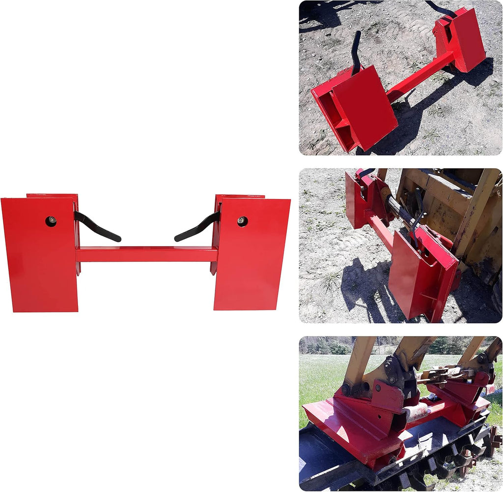 Skid Steer Style Mount Quick Tach Conversion Adapter Plate J1458
