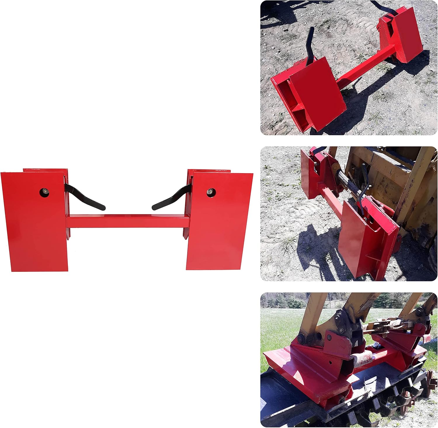 Skid Steer Style Mount Quick Tach Conversion Adapter Plate J1458