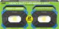 Heavy Duty LED Work Light 2000 Lumens 2 Pack J552608
