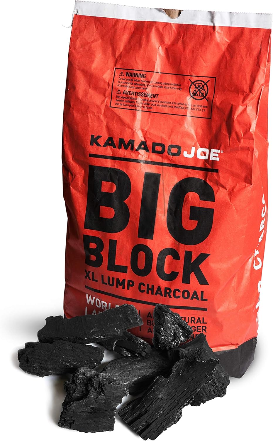 30-Pound Black Lump Charcoal A84332