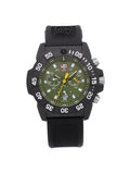 Navy Seal Chronograph Carbon 45mm Green Dial Mens Quartz Watch D204