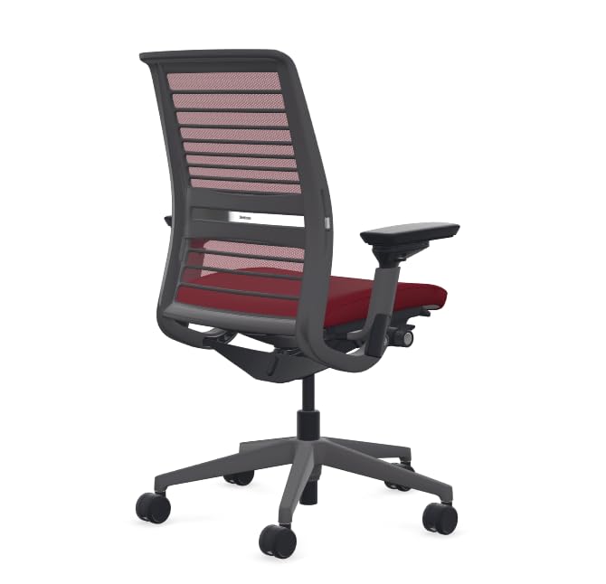 Dark Merle Ergonomic Office Chair with 3D Knit Back M621