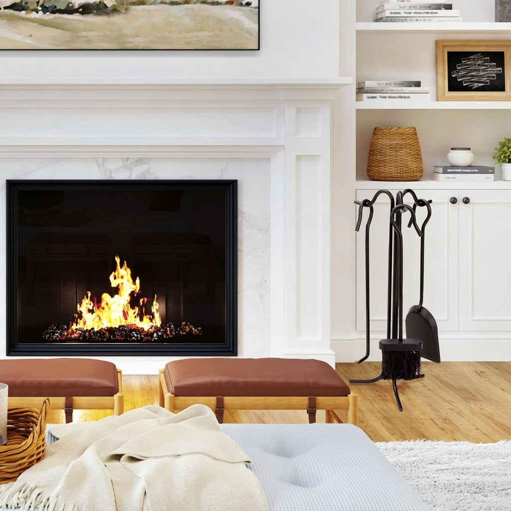4-Piece Fireplace Tool Set E710635