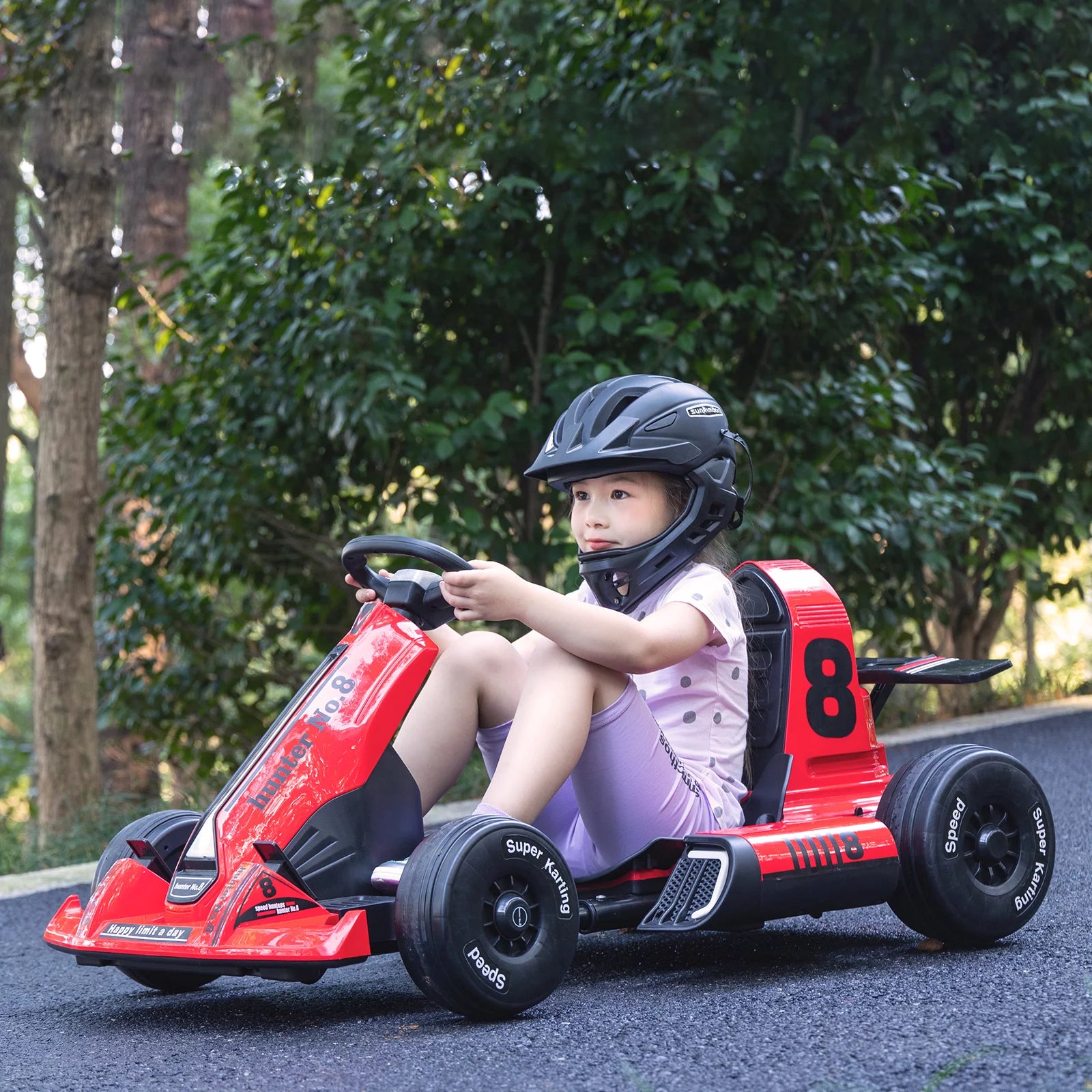 Electric Vehicles Pedal Go Karting Car Ride on Toys 12V N7975