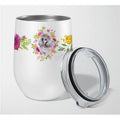 12 oz Stainless Steel Stemless Wine Glass U6768