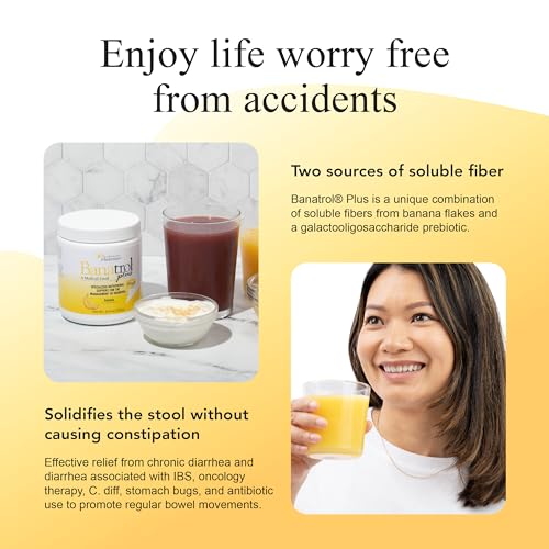 Natural Anti-Diarrheal with Prebiotics, 25 Servings (Banana) K279