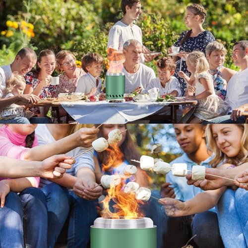 20 inch Stainless Steel Smokeless Fire Pit with Carry Bag V73405