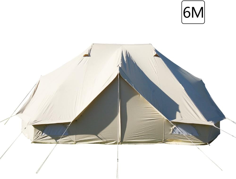Large 4 Season Canvas Wall Tent with Stove Jack H577