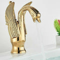 Polished Gold Single Handle Bathroom Sink Faucet J807553