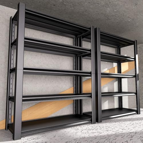 5-Tier Adjustable Metal Garage Shelving Unit U360