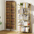 5 Shelf Black Folding Bookcase M54906
