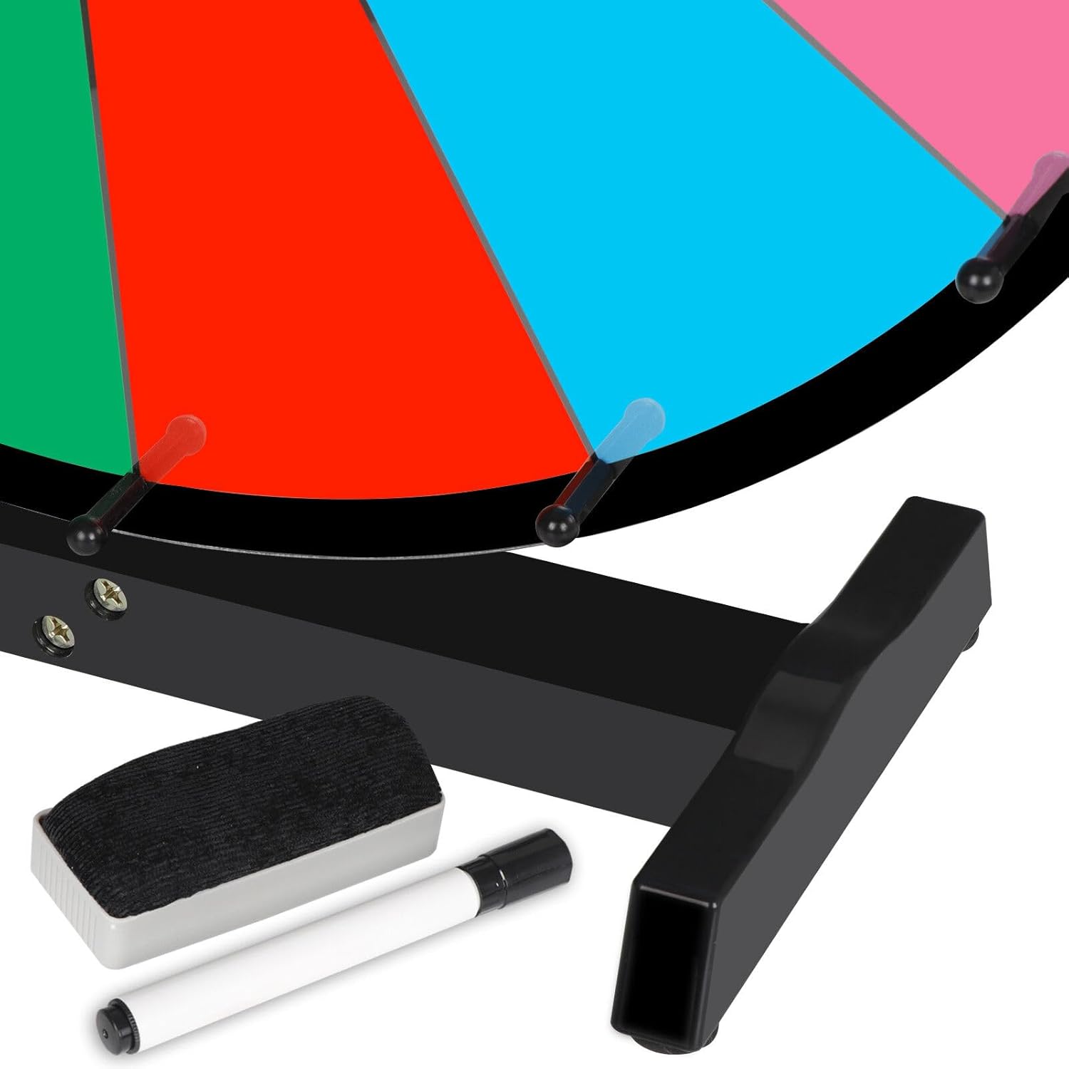 Color Prize Wheel with Detachable Stand U5140