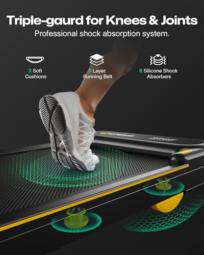 Compact Folding Treadmill with Safety Handle R831