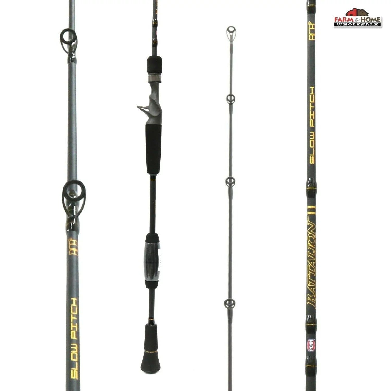 6'8" Slow Pitch Casting Rod, 20lb Line Rating X806