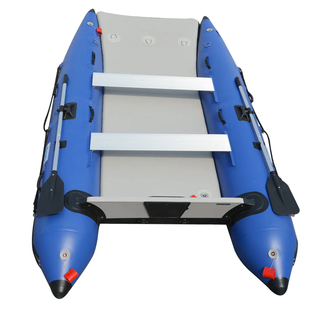 11 ft Inflatable Catamaran Boat Blue O475