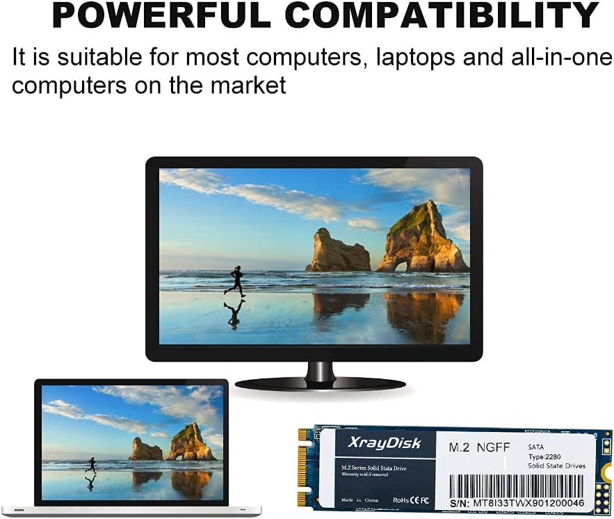 1TB M.2 2280 SATA III Internal Solid State Drive G4876
