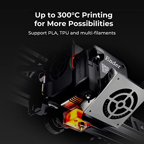3D Printer FDM Printer with Auto Bed Leveling Sensor Kit, Dual Z-Axis Touch Screen and Glass Bed Large Printing Size 350x350x400mm C884121