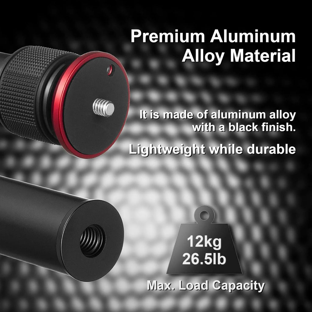 23.4" Alloy Aluminum Tripod Extension Tube J507172