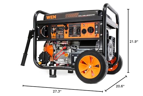14,500-Watt 120V/240V Tri-Fuel Generator with Electric Start R48447