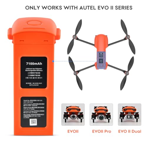 7100mAh 11.55V Intelligent Battery for EVO II Drones E177
