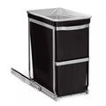 30 Liter 8 Gallon Under Counter Pull-Out Trash Can, Heavy-Duty Steel Frame G539275