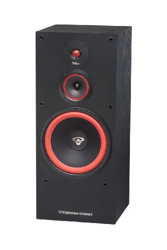 15" 3-Way Floor Speaker with 15" Woofer, 5 1/4" Mid Driver, 1" Soft Dome Tweeter S919