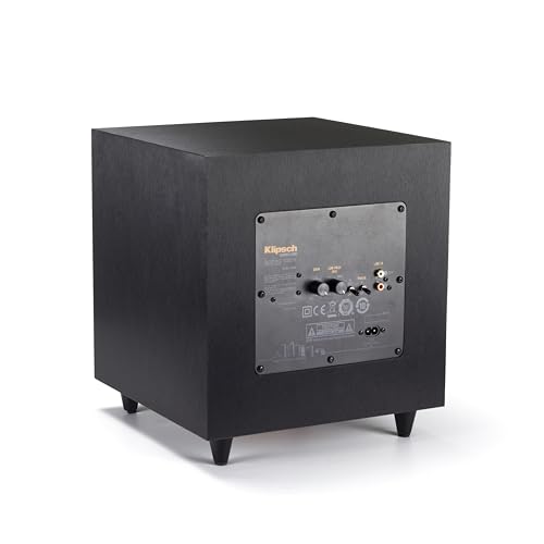 Brushed Black Vinyl 8-Inch Surround Subwoofer F613