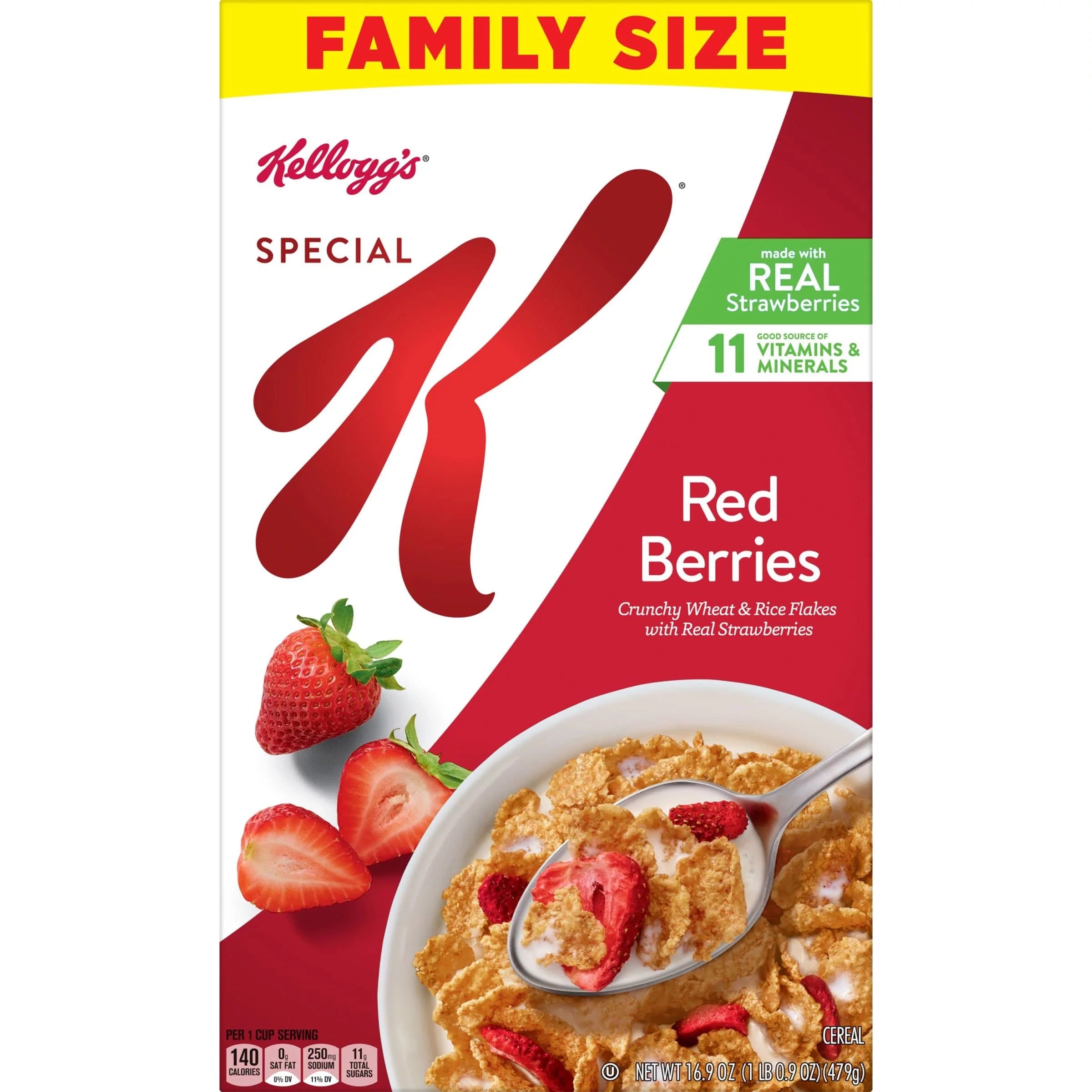Red Berries Cold Breakfast Cereal (Pack of 24) U389