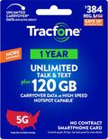 $384 Unlimited Talk & Text Plus 120 GB of Data Annual Prepaid Plan M9310